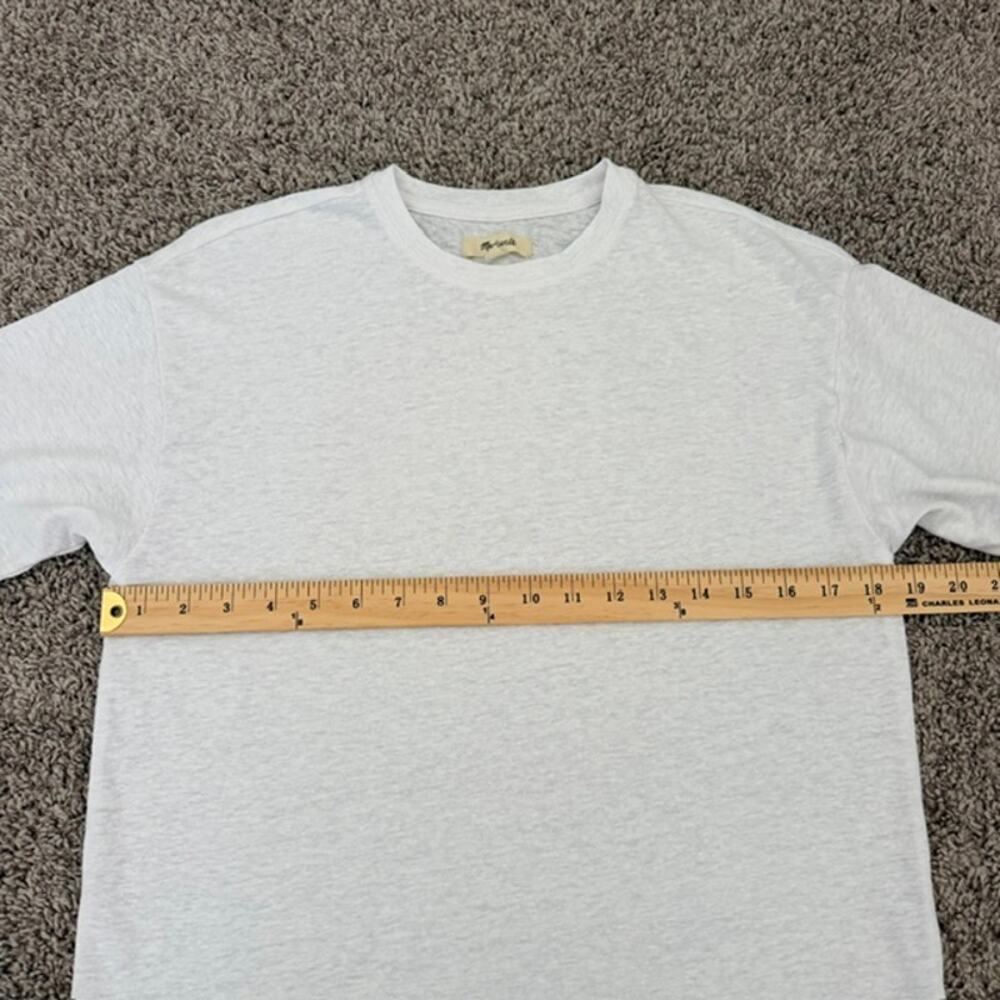 Madewell Tee Shirt Women's Small White Basic Crew Neck Soft Staple Layer - Picture 4 of 7